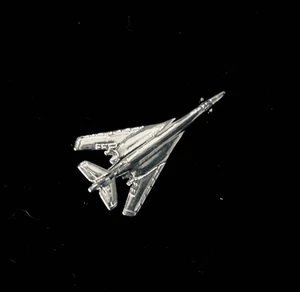 Rockwell B-1 Lancer Militär Bomber Krawattennadel Anstecknadel silberfarben Jet Bone USAF - Bild 1 von 12