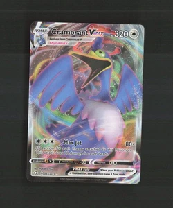 Tarjeta Holo Pokémon Cramorant VMAX 055/072 Shining Fates ultra rara casi nueva - Imagen 1 de 10