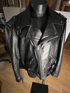 Vintage Harley-Davidson Leder Motorrad Jacke Made in USA XL Biker Eagle Patch - Bild 1 von 13