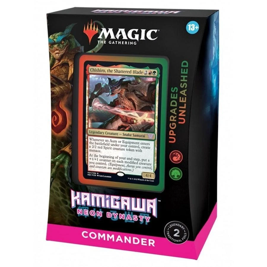 Kamigawa Neon Dynasty: Upgrades Unleashed Commander Deck [New & Sealed] - image 1 of 1
