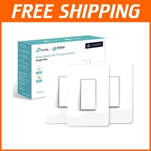 Easy Install Kasa Matter Smart Light Switch - Voice Control & Timer Functions - Picture 1 of 11