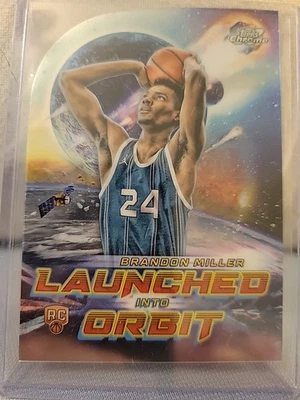 Brandon Miller 2023-24 Topps Cosmic Chrome RC Launched Into Orbit #LIO-3 - Image 1 of 2