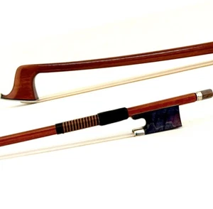 E.Sartory Copy Master Pernambuco Violin Bow 4/4 Blue Maple Frog Nickle Stiff 61g - Picture 1 of 18
