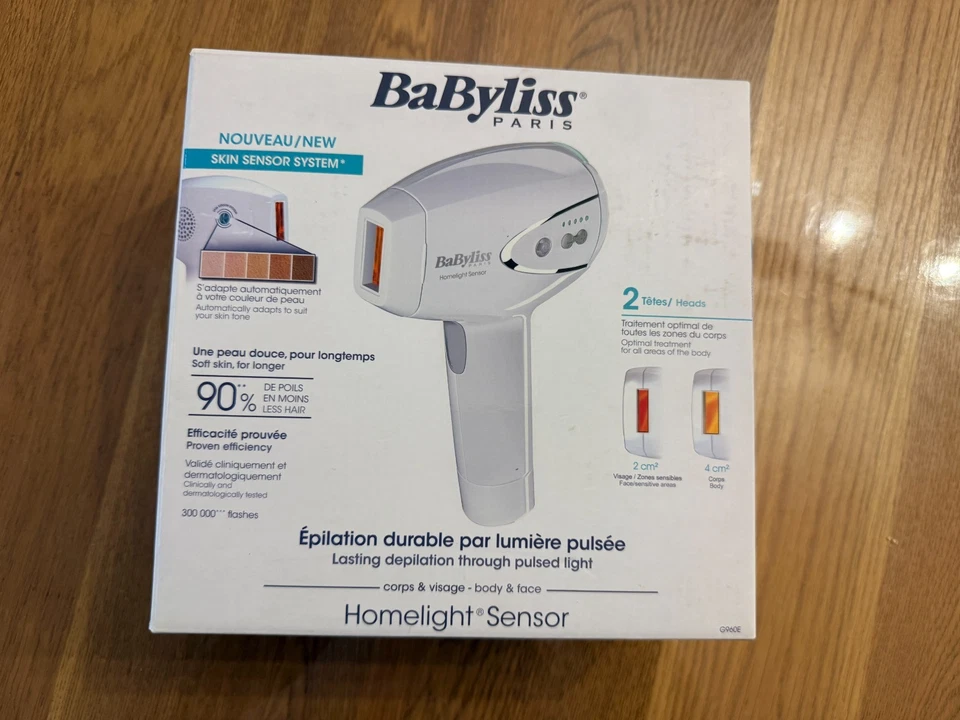 ✨ BaByliss G960E Homelight IPL – Dauerhafte Haarentfernung ganz einfach zu Hause - Bild 1 von 2