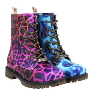 Colorful Printed Boots / Patterned Women's Sports Boots / Birthday Gift - Picture 1 of 15