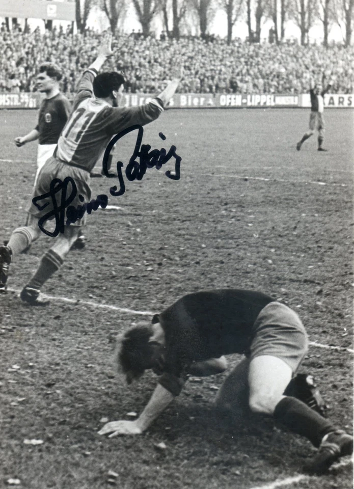 Heinz Patzig - Eintracht Braunschweig  - Spielszene  orig.  signiert - Bild 1 von 1