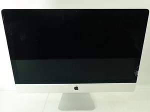 Apple A1419 iMac 27" 2017 Intel i5-7600K 2TB RX 580 Bad Screen Parts Repair - Picture 1 of 5