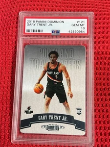 2018-19 Panini / PSA 10 Gary Trent Jr / 6 of 199 Rookie / Card #121 - Picture 1 of 2