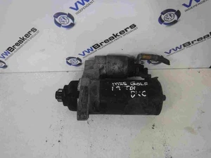 Volkswagen Golf MK5 2003-2009 1.9 TDi Starter Motor Starting BXE 02Z911023H - Picture 1 of 2