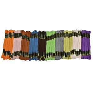 Anchor Thread Handcraft Cross Stitch Multicolor Cotton Embroidery Floss 50 Skein - Picture 1 of 2