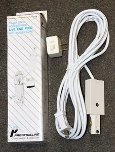 Prestigeline Live End Feed Power Cord - White - Picture 1 of 1