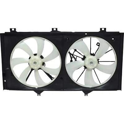 For 2007-2012 Lexus ES350 Dual Radiator and Condenser Fan Assembly UAC 2008 2009 - Image 1 of 2