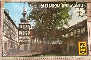 New FX Schmid Schloss Herzberg Super Puzzle 1000 Made In West Germany #98251 - Picture 1 of 8