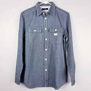 Camisa para hombre Diesel manga larga S-Munste gris pequeña - Imagen 1 de 6