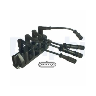 Zündspule DELPHI GN10492-12B1 für ALFA ROMEO FIAT FORD LANCIA HITACHI - Bild 1 von 3