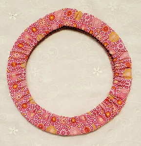 Grime Guard For 12 Inch Embroidery Hoop Pink Mandalas - Picture 1 of 3