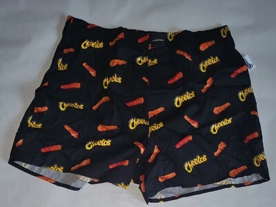 Boxers/roupa íntima masculina de tecido Cheetos Hollister preta tamanho GG nova - Imagem 1 de 4