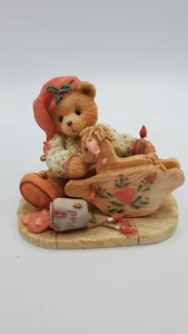 Cherished Teddies 141127 Ginger Painting your holidays with love elf horse bear - Picture 1 of 12