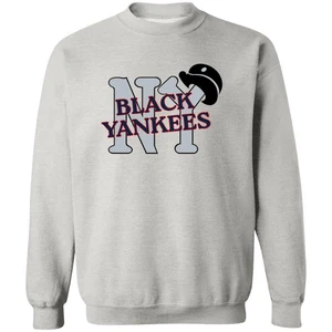 New York Black Yankees Sweatshirt Classic Crewneck A2 Negro League Baseball Team - Picture 1 of 7
