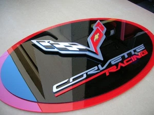 CORVETTE C8 3D CAR ART SIGN display Sting Ray Chevy custom NEW 2020 2023 ZO7 3-D - Picture 1 of 16