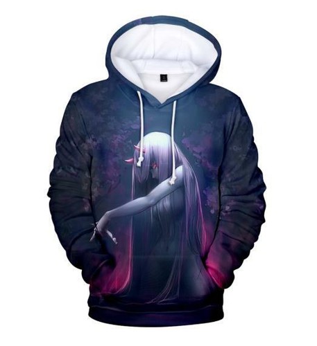 VETEMENTS Felpa con cappuccio DARLING in the FRANXX anime maglietta pullover pullover cappotto