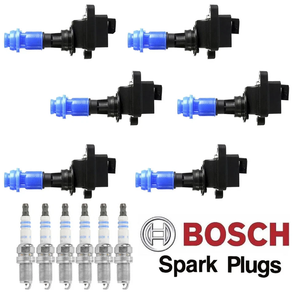 Juego de bobinas de encendido y bujías de iridio BOSCH para Toyota Supra 1994-1998 3,0 L MK. Foto 1 de 4