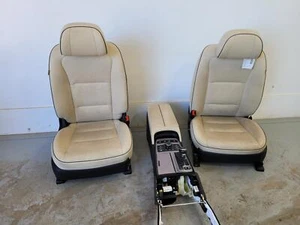 2014-2016 EQUUS FRONT LEATHER BUCKET SEATS W/CONSOLE; HEATED/COOLED see pics - Picture 1 of 15