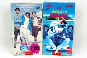 Weekend at Bernies 1 & 2 VHS Video Set Andrew McCarthy Jonathan Silverman I II - Picture 1 of 9