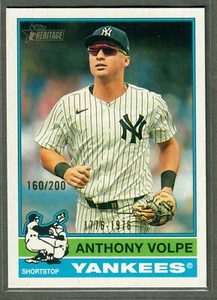 2025 Topps Heritage Anthony Volpe Bicentennial #/200 Yankees SP - Picture 1 of 2