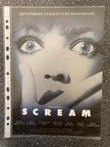 Scream Neve Campbell, Courteney Cox 1996 Danish Press Release - Picture 1 of 2