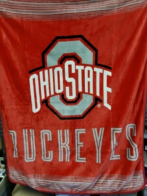 SOFT TOUCH The Ohio State University Winter Blanket Silky Touch Super Soft Throw Blanket