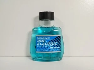 Vintage Skin Bracer Pre Electric Shave Lotion von Mennen 3,5 Oz. Blau 100% Voll - Bild 1 von 2