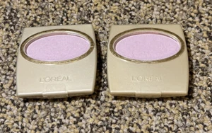 2 L'OREAL Wear Infinite Eye Shadow Single Perle ~PINK BREEZE ~HTF - Picture 1 of 3