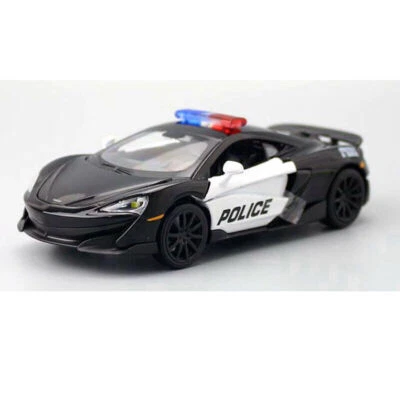 1/32 McLaren 600LT Police Car Toy Diecast Metal Model Kids Gifts Car Toy Cars - Image 1 of 4