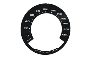 Harley-Davidson Fatboy 2 - Diales de velocímetro medidores MPH a KM/H - Imagen 1 de 7