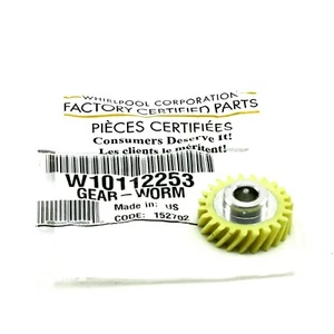 Authentic Whirlpool WPW10112253 KitchenAid Mixer Worm Drive Gear W10112253 - Picture 1 of 3