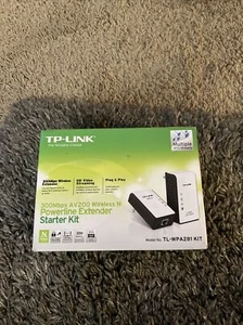  TP-LINK TL-WPA281 KIT 300Mbps Wireless N Powerline Adapter Starter Kit - Picture 1 of 5