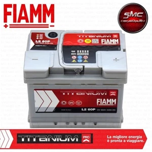 Autobatterie FLAM 60Ah 540A POSITIV RECHTS (+ RECHTS) COD. L2 60P - 7905147 - Bild 1 von 1