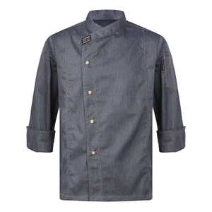 Mens Unisex Chef Coat Jacket Restaurant Kitchen Workwear Cooking Baking Uniforms - Picture 1 of 72