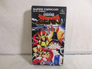 Near Mint Hudson Kishin Douji Zenki Box/Manual Tested Super Famicom JAPAN - Picture 1 of 3