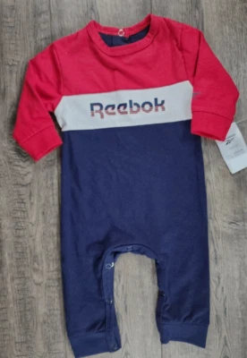Nuevo Conjunto Ropa Bebé Niño Reebok 0-3 Meses Foto 1 de 3