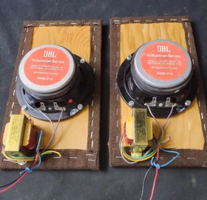 2 JBL Industrial Series 8110-HT 8 Ohm Speaker Tested Working - Picture 1 of 18