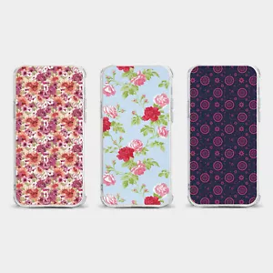 CASE FOR IPHONE 15 14 13 12 11 SE 8 PRO SHOCKPROOF PHONE COVER FLORAL VINTAGE - Picture 1 of 14