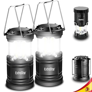 Lámpara Linterna LED Portátil Retráctil Plegable con Asa para Colgar Camping - Imagen 1 de 11