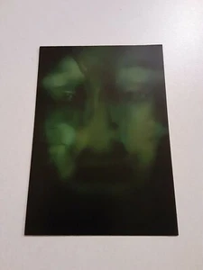 THE X-FILES Fight The Future EXCLUSIVE Green Alien PROMO CARD - Picture 1 of 2