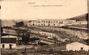 España Antigua Postal Ceuta Ingenieros Cuarto y Pabellones (405) - Imagen 1 de 2