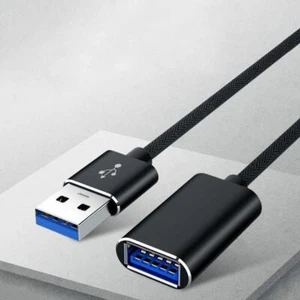 1/2M USB3.0 Extension Cable Cord M/F Standard TypeA 5Gbp/s Data Female ha GTR/ - Picture 1 of 14