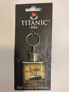 Titanic 1912 Metall Flachmann Schlüsselanhänger recycelt FashionShop - Bild 1 von 8