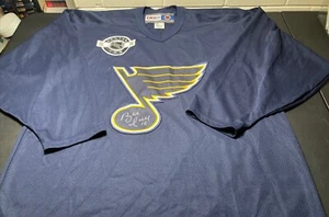 St. Louis Blues Jersey CCM NHL Signed By Brett Hall #16 - Picture 1 of 8
