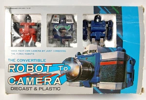 Vintage 1985 Lucky Star ROBOT TO CAMERA Transforming Combiner Robots Toy RARE! - Picture 1 of 12